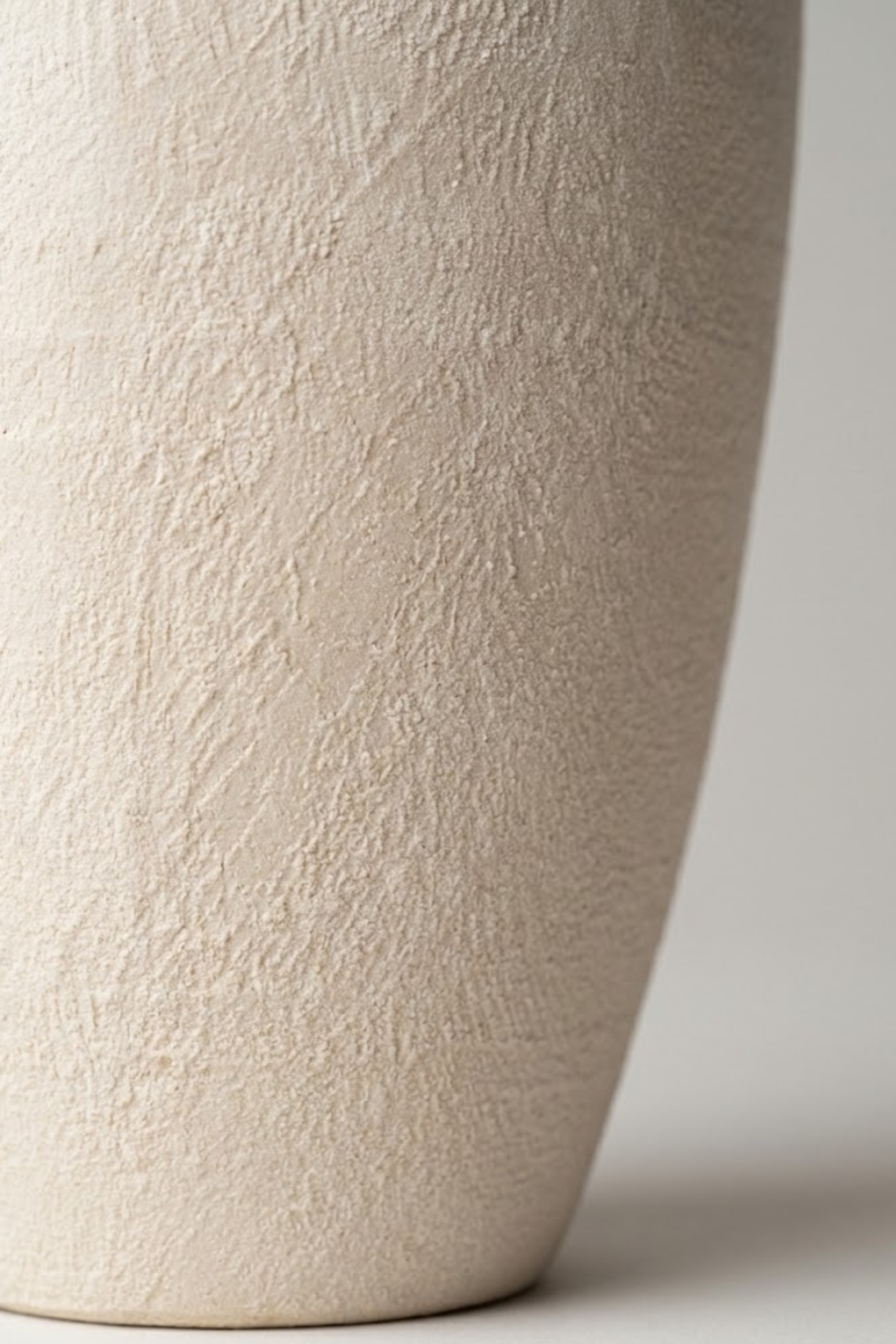 Matte Stone Ceramic Vase – Tall