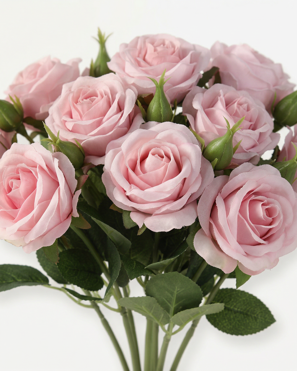 Faux Rose Bouquet - PINK