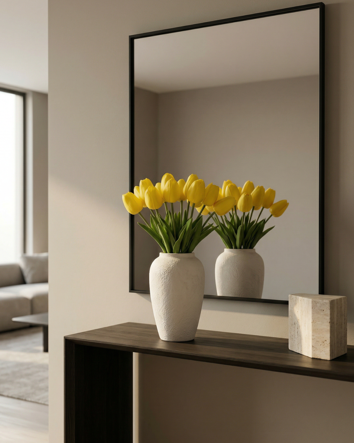 Faux Tulip – YELLOW
