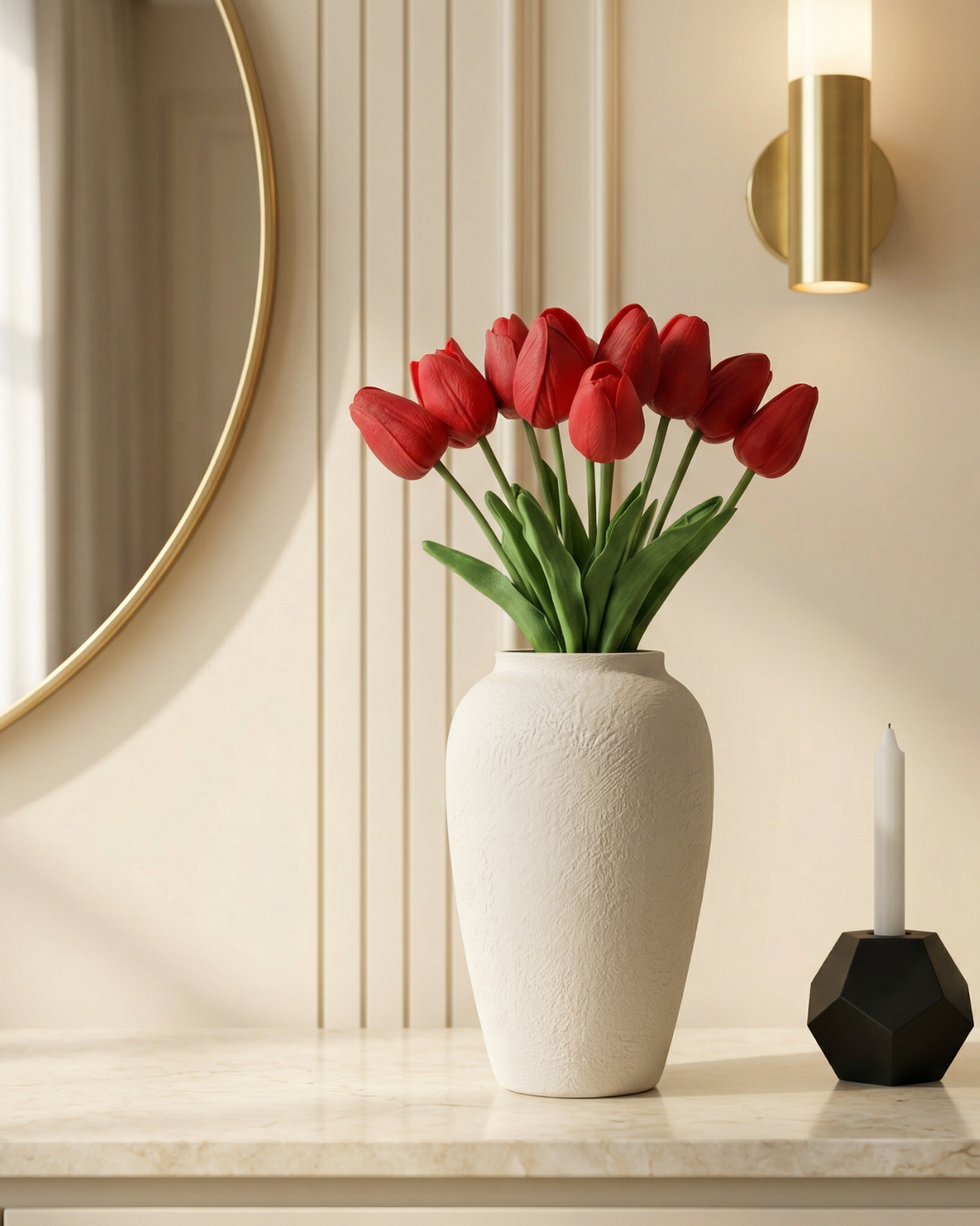 Faux Tulip – RED