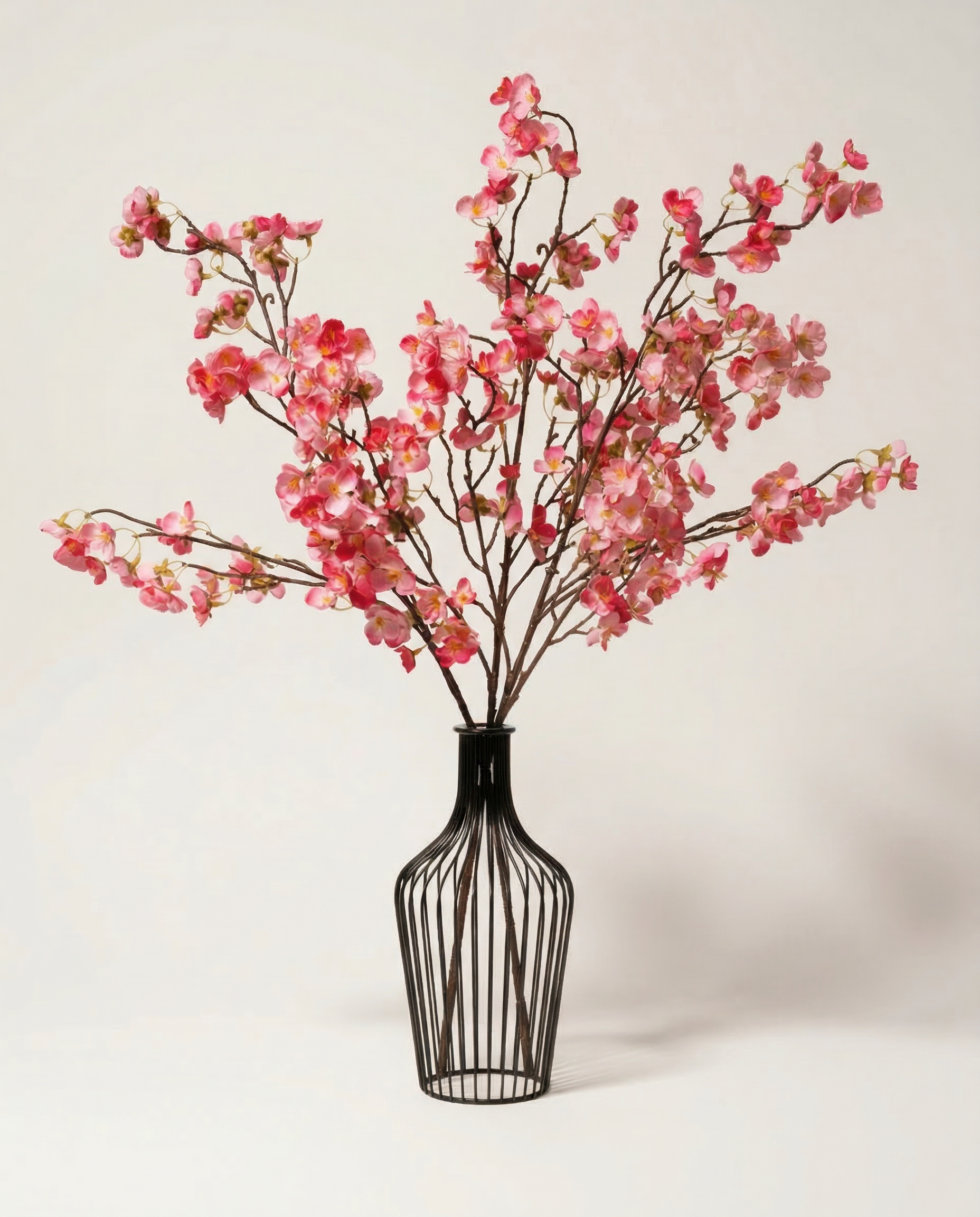 Faux Blossom Branch - FUCHSIA PINK (3 STEMS)