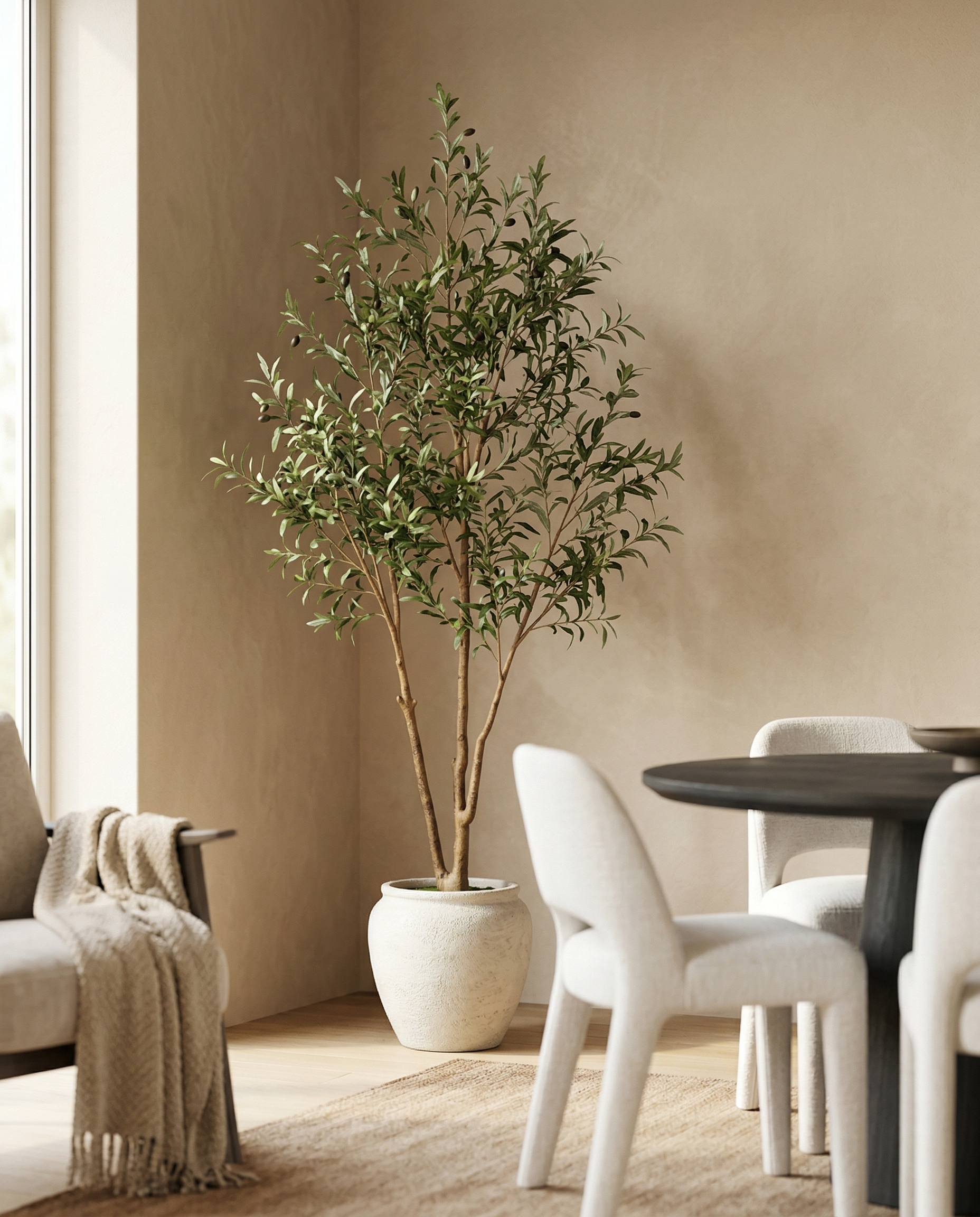 Faux Olive Tree 70.9" (180 cm) – 3 Trunks