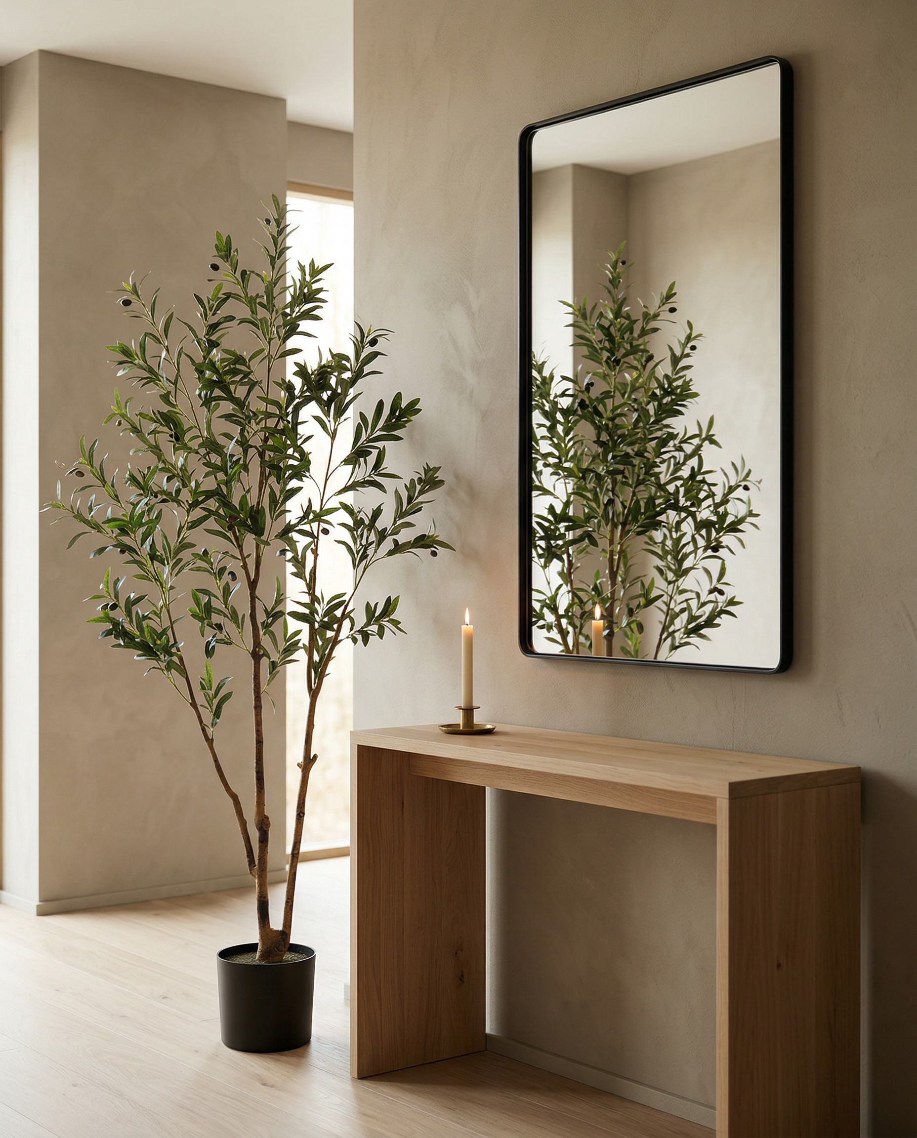 Faux Olive Tree 70.9" (180 cm) – 3 Trunks