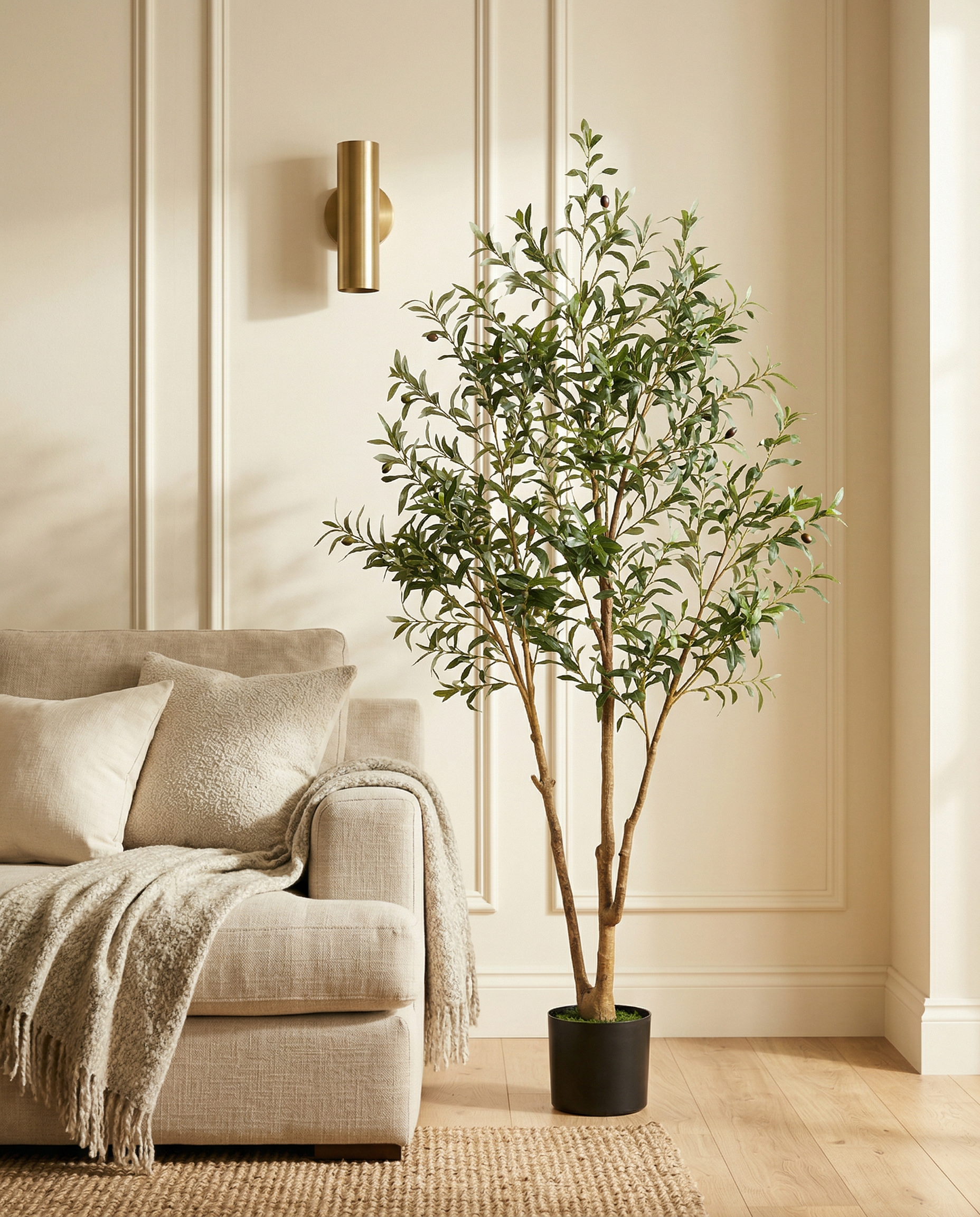 Faux Olive Tree 70.9" (180 cm) – 3 Trunks