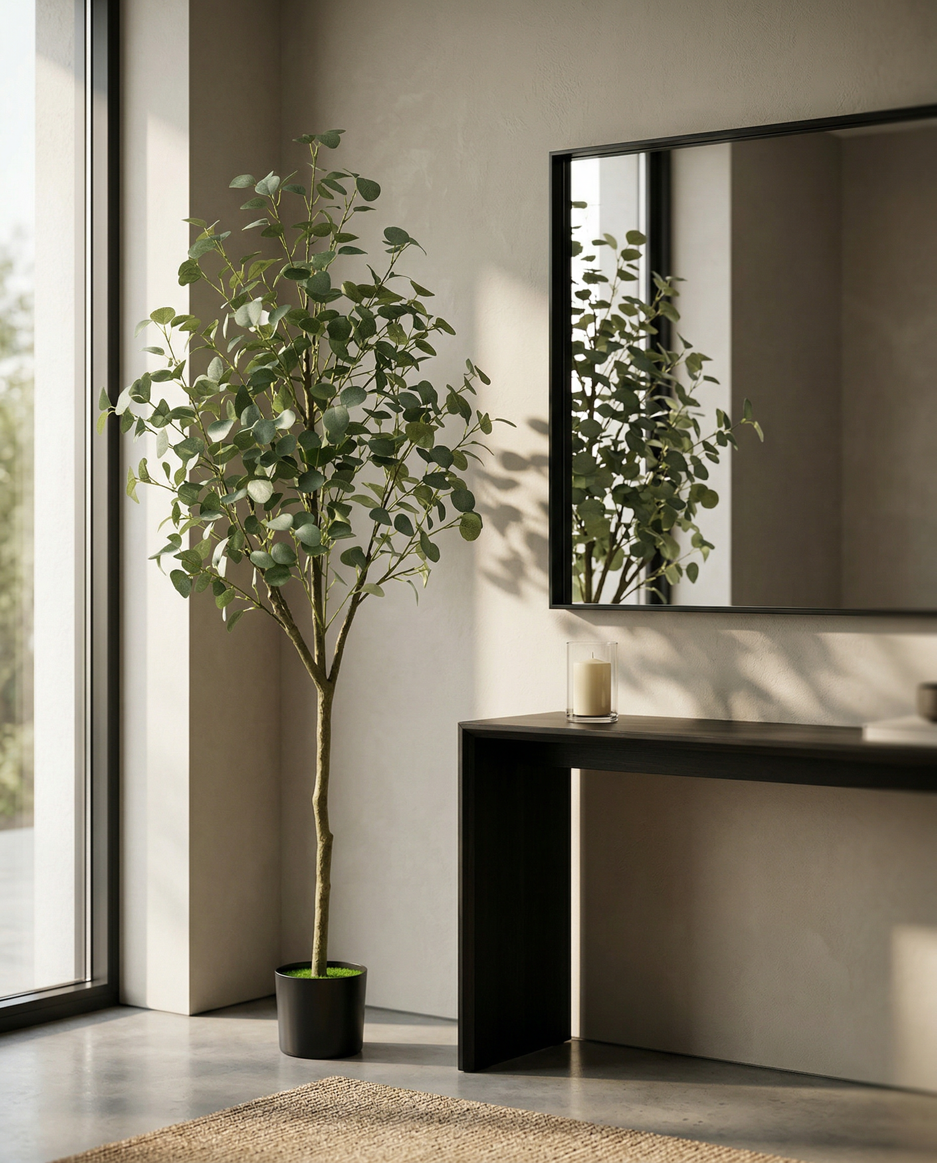 Faux Eucalyptus Tree 70.9" (180 cm)