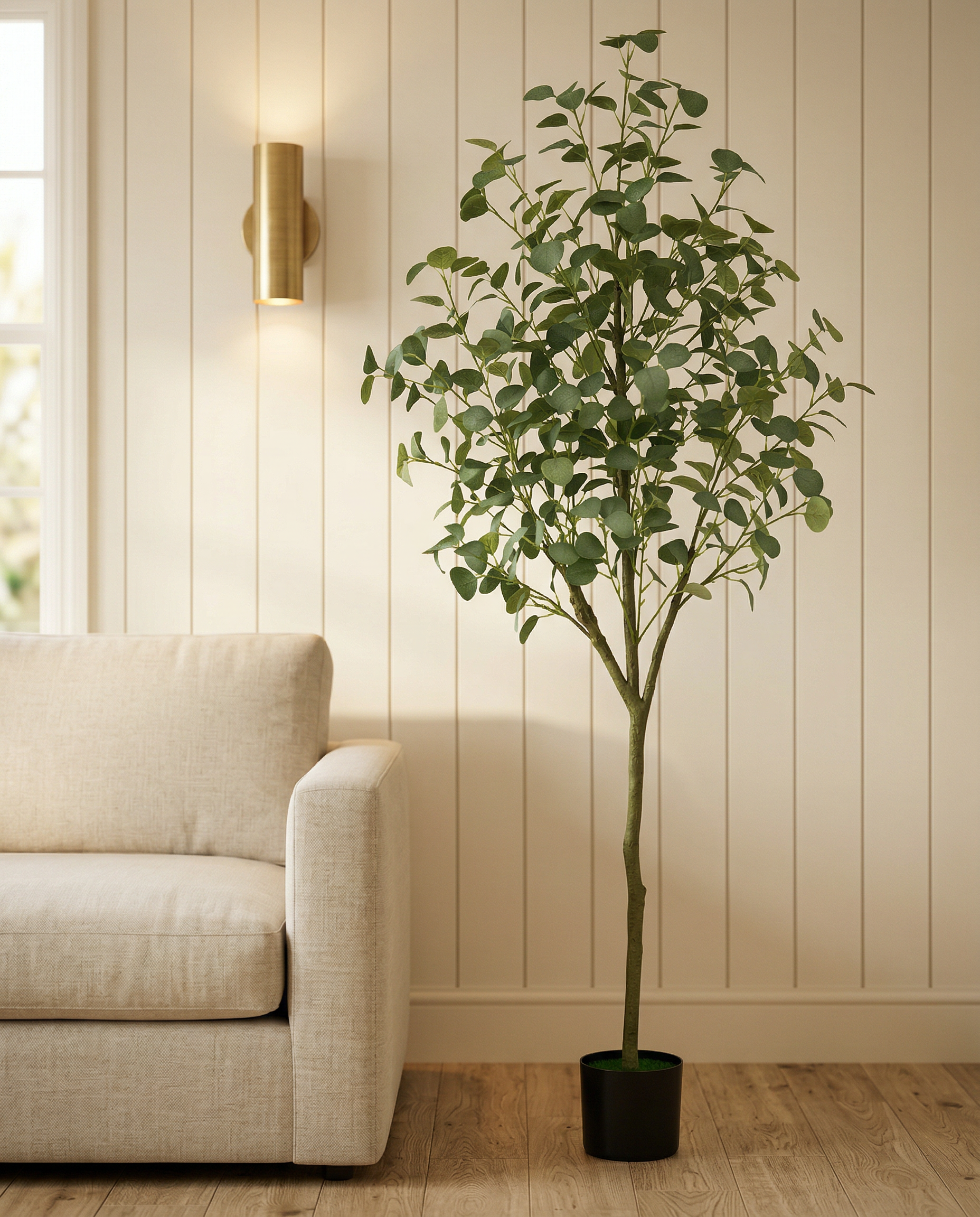 Faux Eucalyptus Tree 70.9" (180 cm)