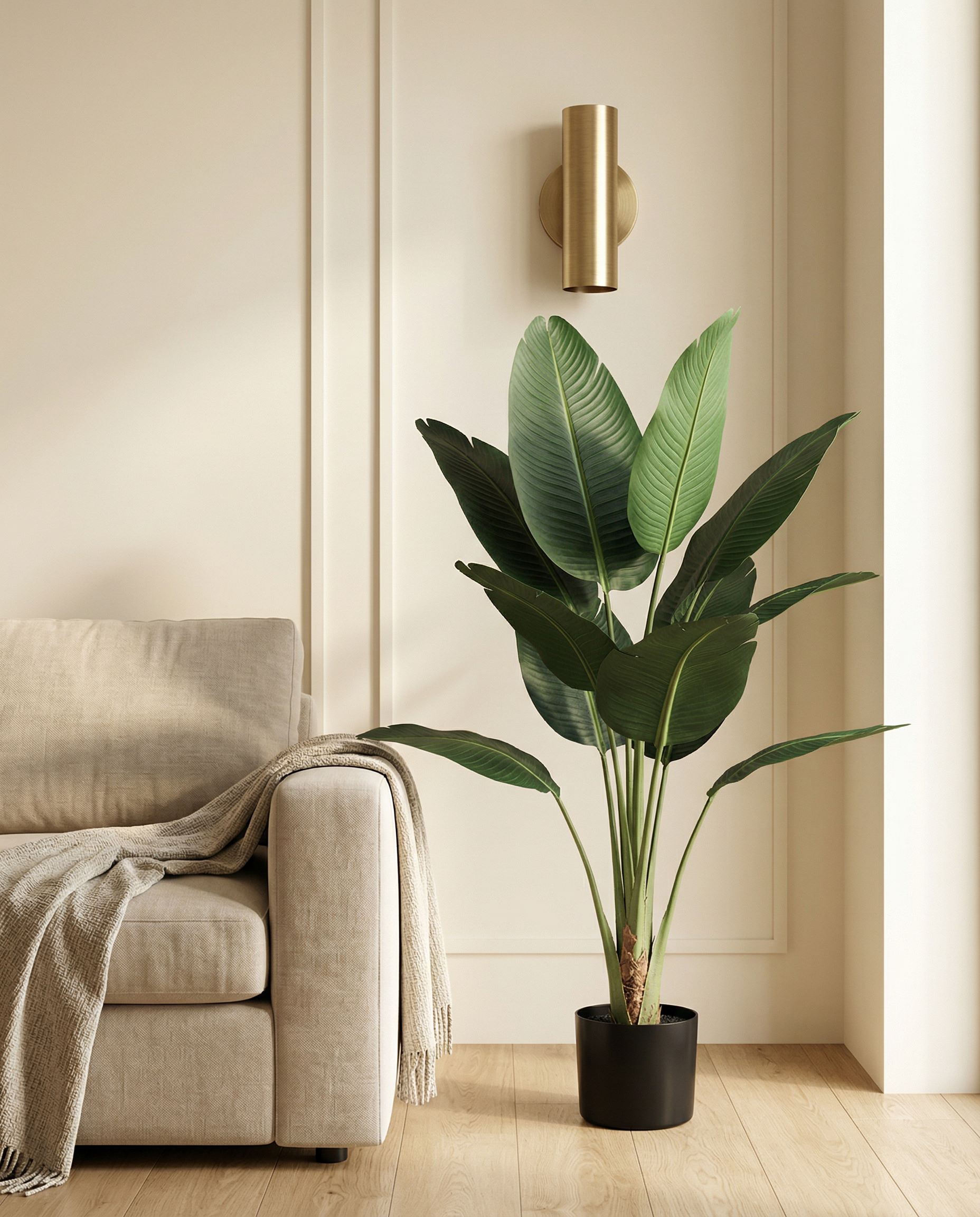 Faux Strelitzia Plant 47.2" (120 cm)
