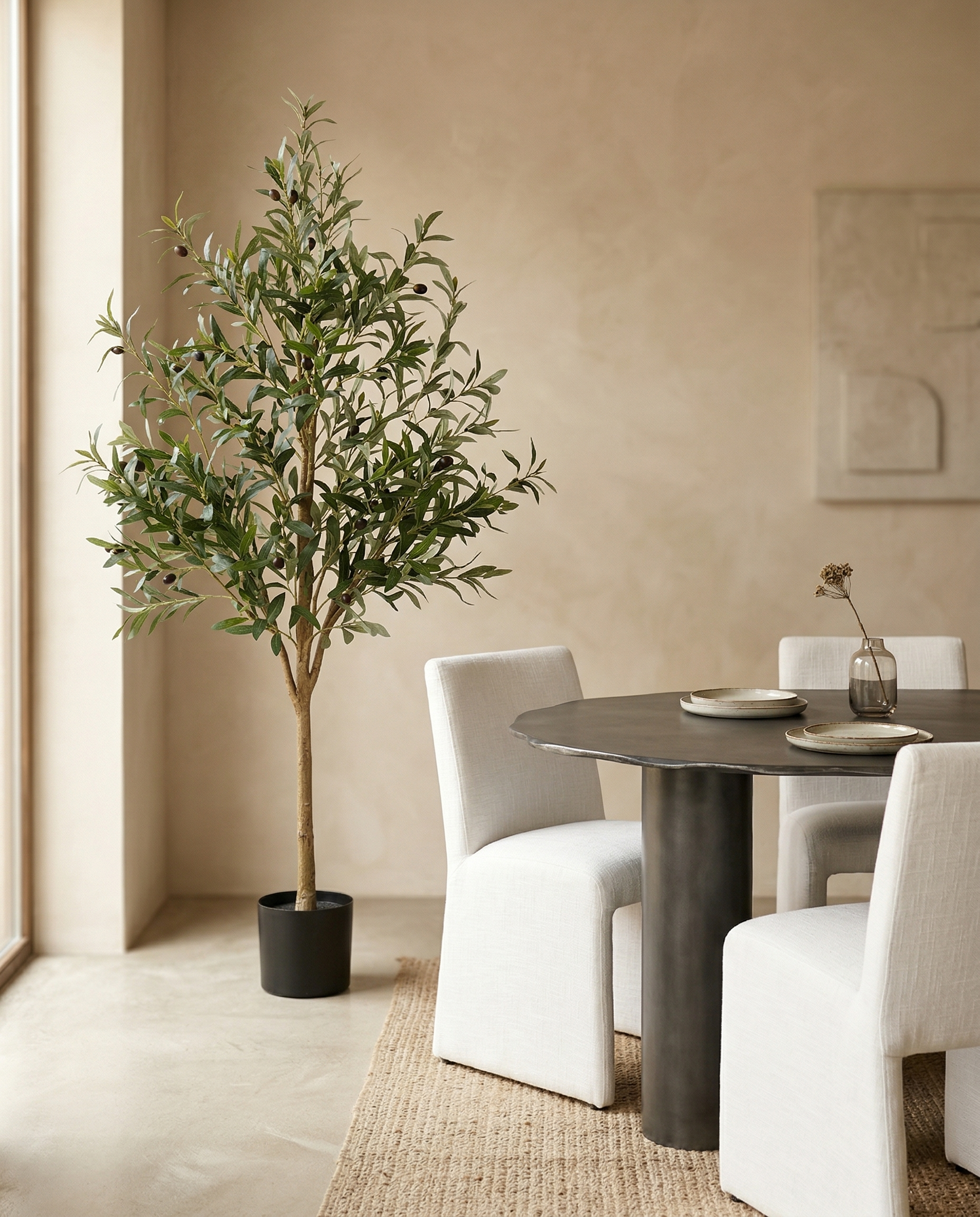 Faux Olive Tree 59.1" (150 cm) – Single Trunk