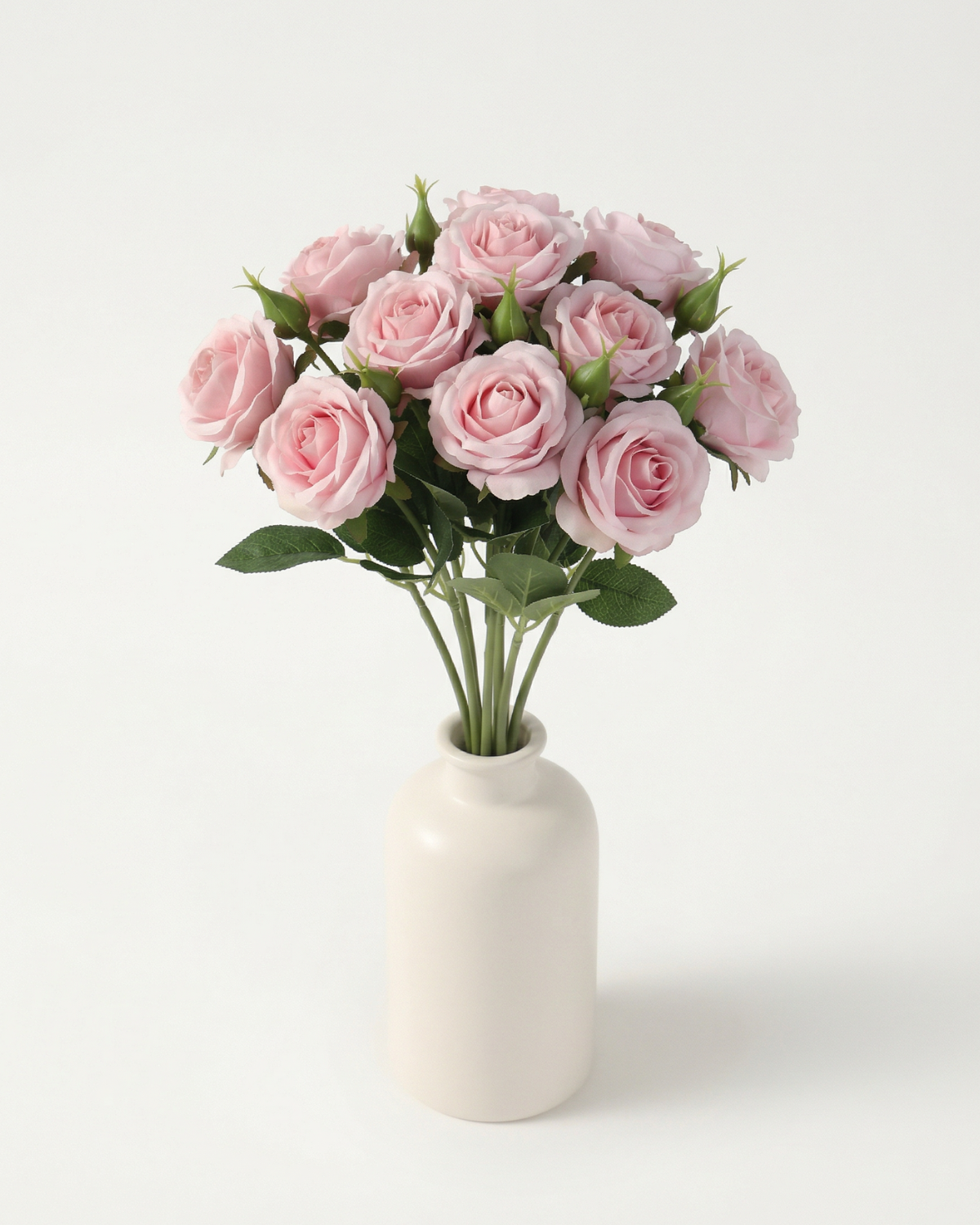 Faux Rose Bouquet - PINK