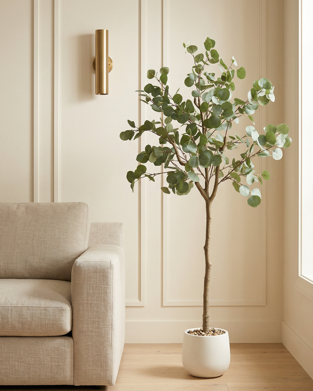 Faux Eucalyptus Tree 5 ft 11" / 180 cm
