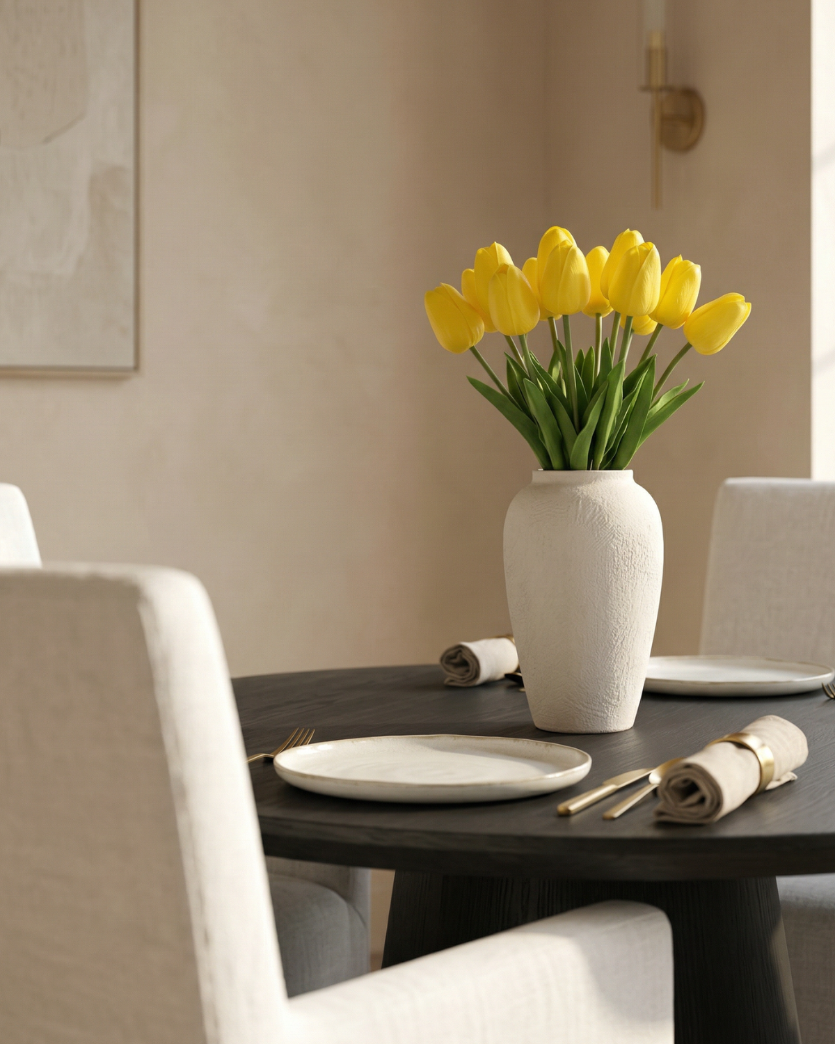 Faux Tulip – YELLOW