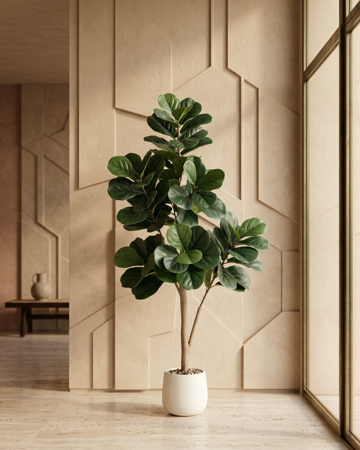 Faux Fiddle Leaf Fig Tree