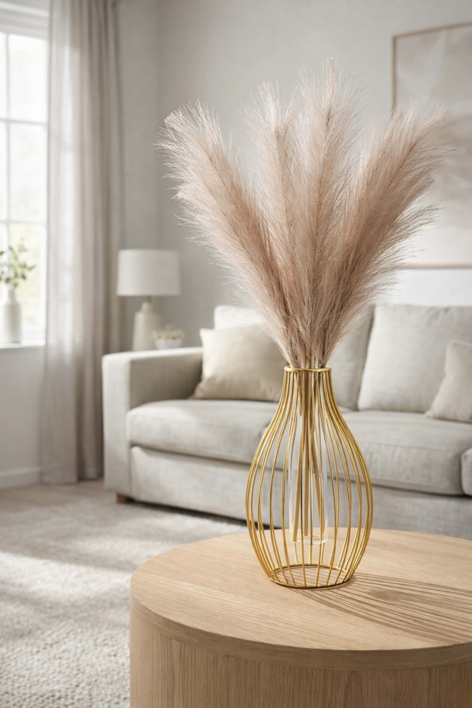 Modern Outline Vase - GOLD