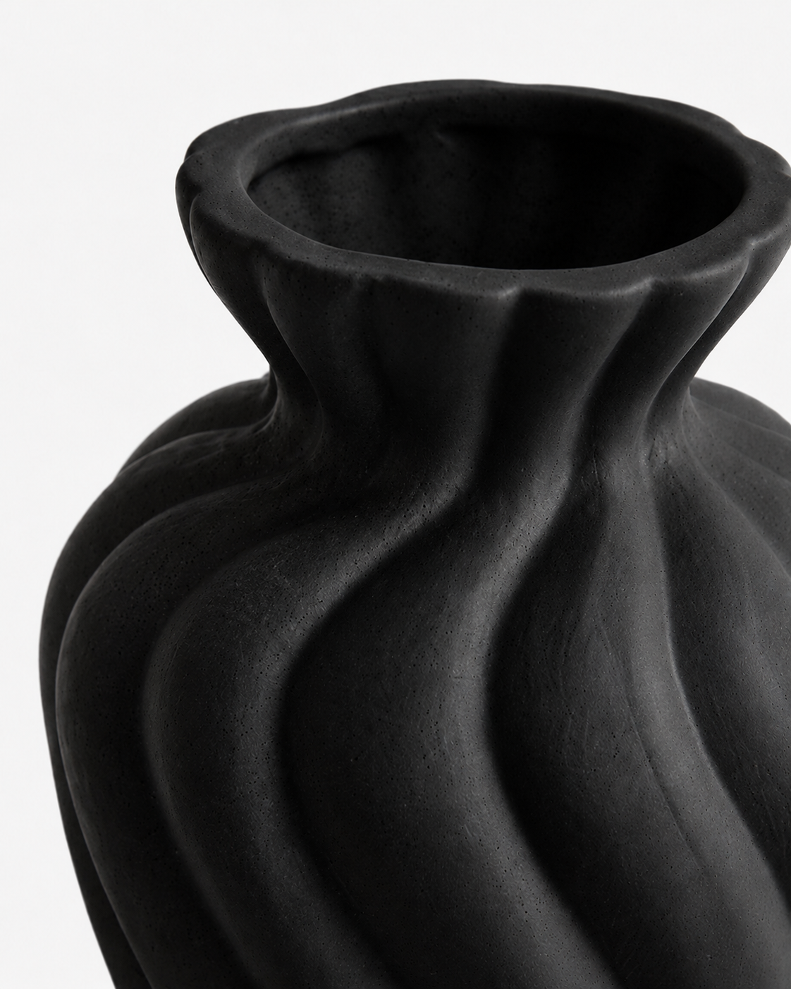 Sculptural Ceramic Table Vases – Single or Set of 3