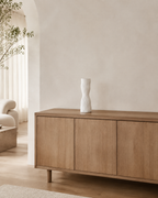 Scandinavian Matte Ceramic-Look Vase 19" (48.26 cm)