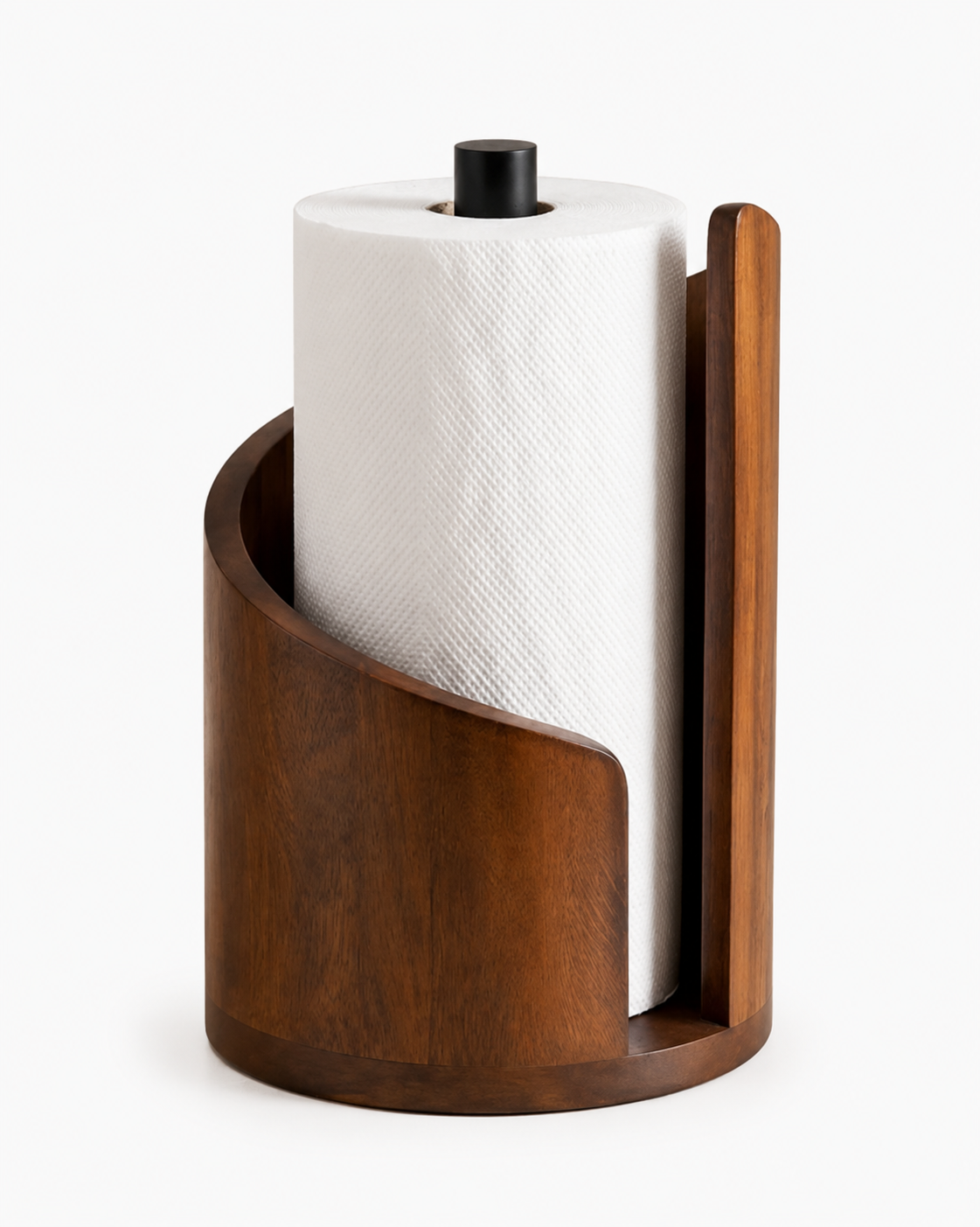 Solid Wood Kitchen Roll Holder