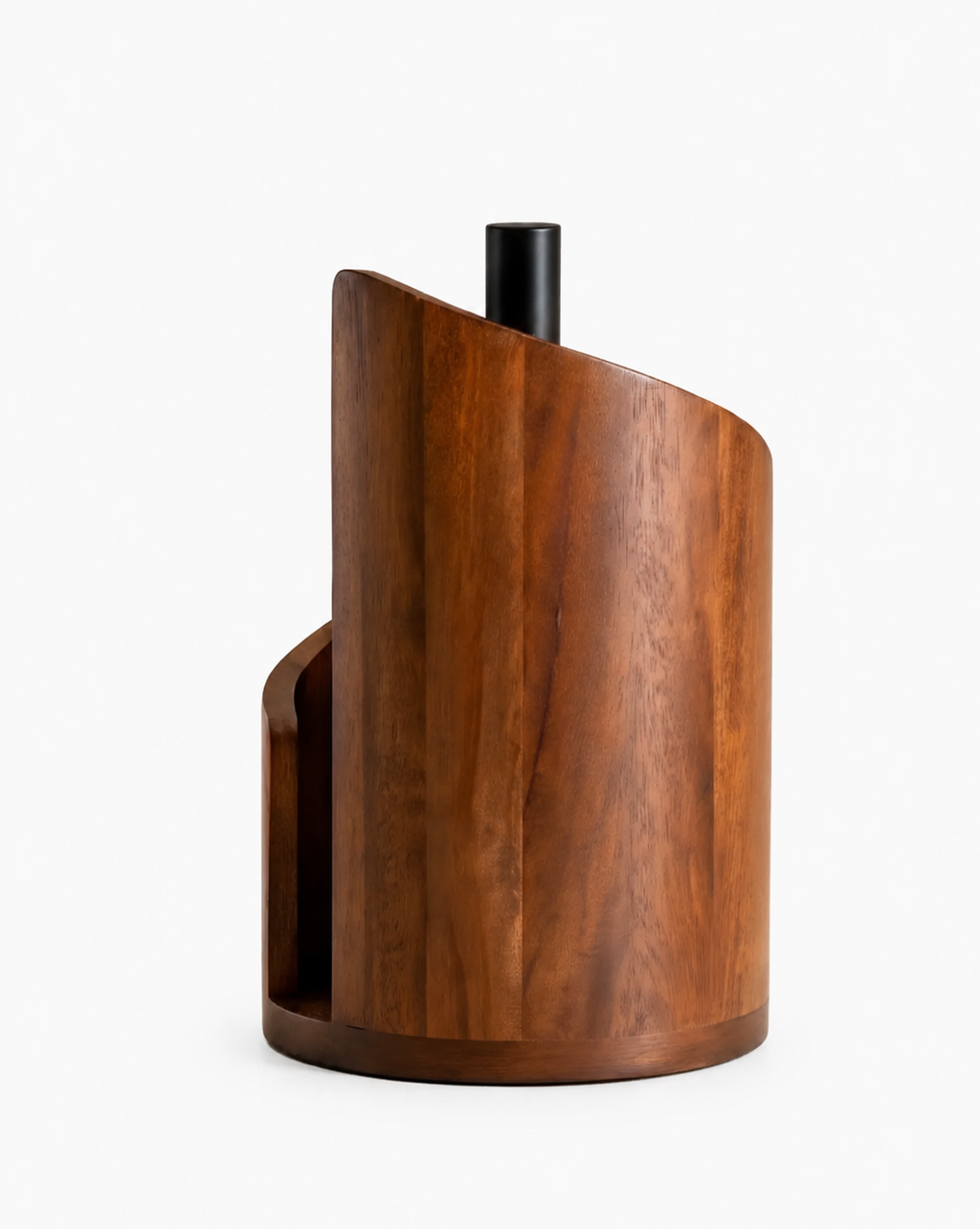 Solid Wood Kitchen Roll Holder