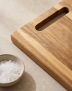 3-Piece Acacia Wood Cutting Board Set with Stand