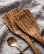 5-Piece Teak Wood Kitchen Utensil Set