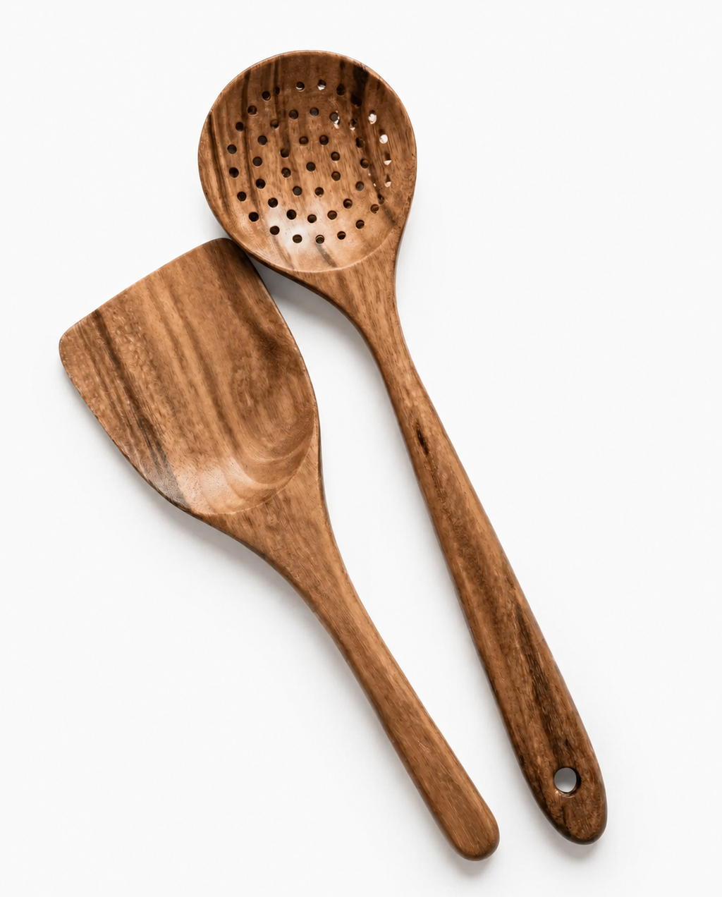 5-Piece Teak Wood Kitchen Utensil Set