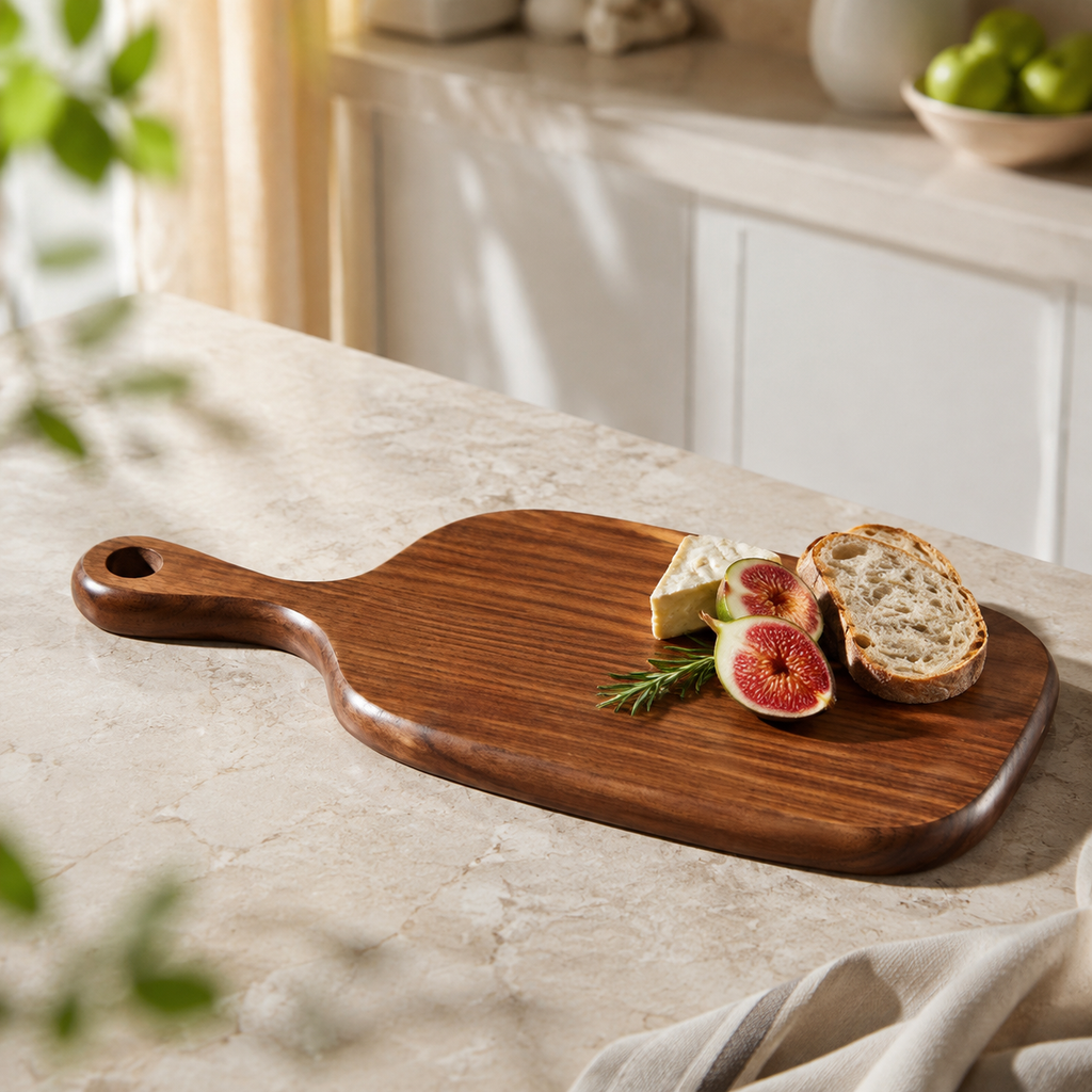 Black Walnut Cutting Board 38.5 × 18.5 cm