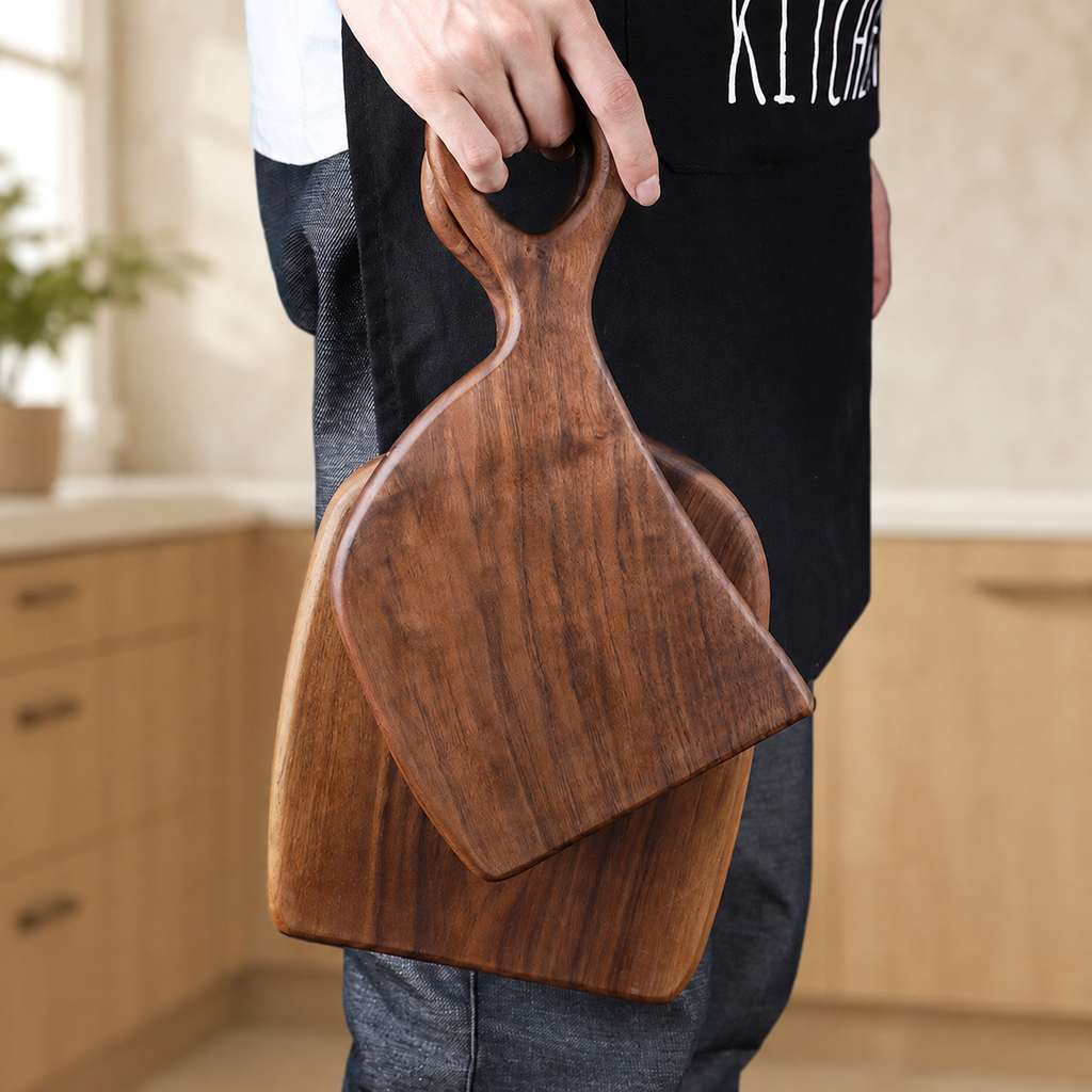 2-Piece Walnut Cutting Board Set