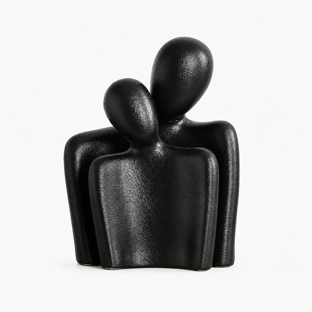 Abstract Ceramic Couple Sculpture