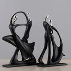 Abstract Dancing Sculpture Set of 2