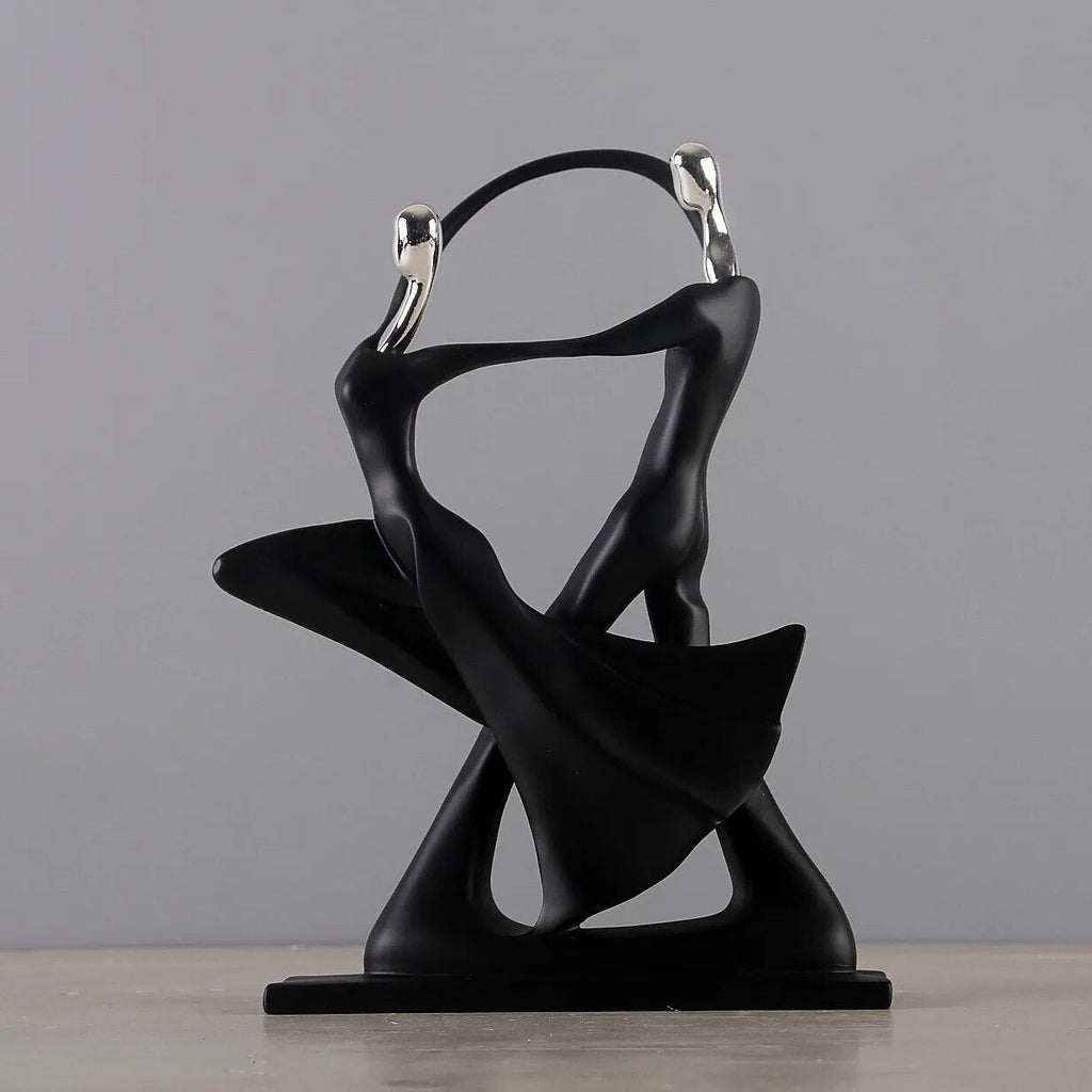 Abstract Dancing Sculpture Set of 2