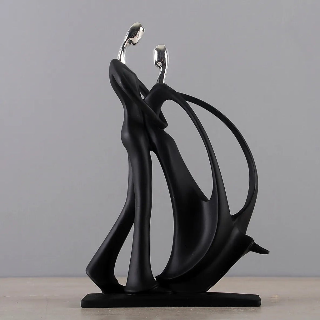 Abstract Dancing Sculpture Set of 2