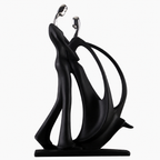 Abstract Dancing Sculpture Set of 2