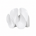 Abstract Matte Petal Sculpture