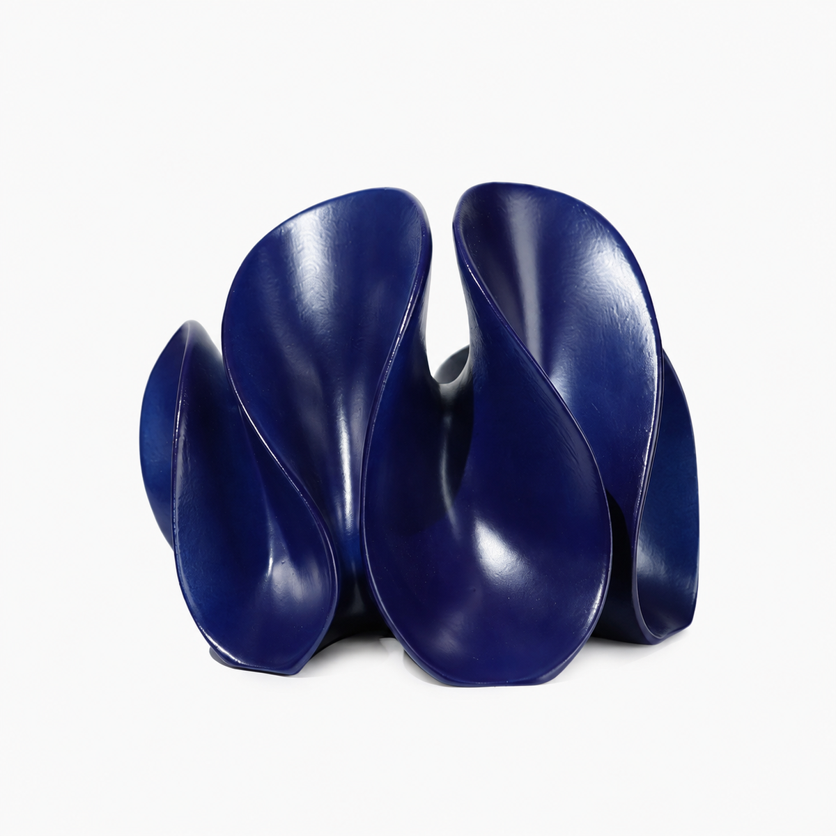 Abstract Matte Petal Sculpture