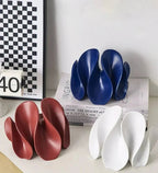 Abstract Matte Petal Sculpture