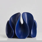 Abstract Matte Petal Sculpture