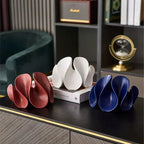 Abstract Matte Petal Sculpture
