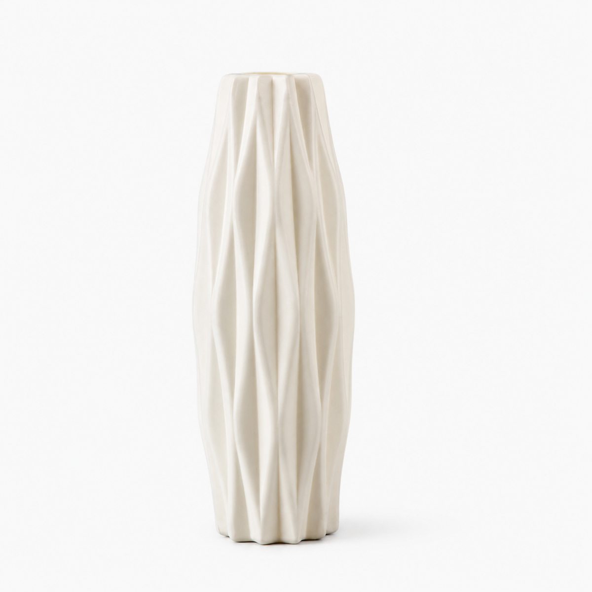 Nordic Geometric Plastic Vase 21 cm