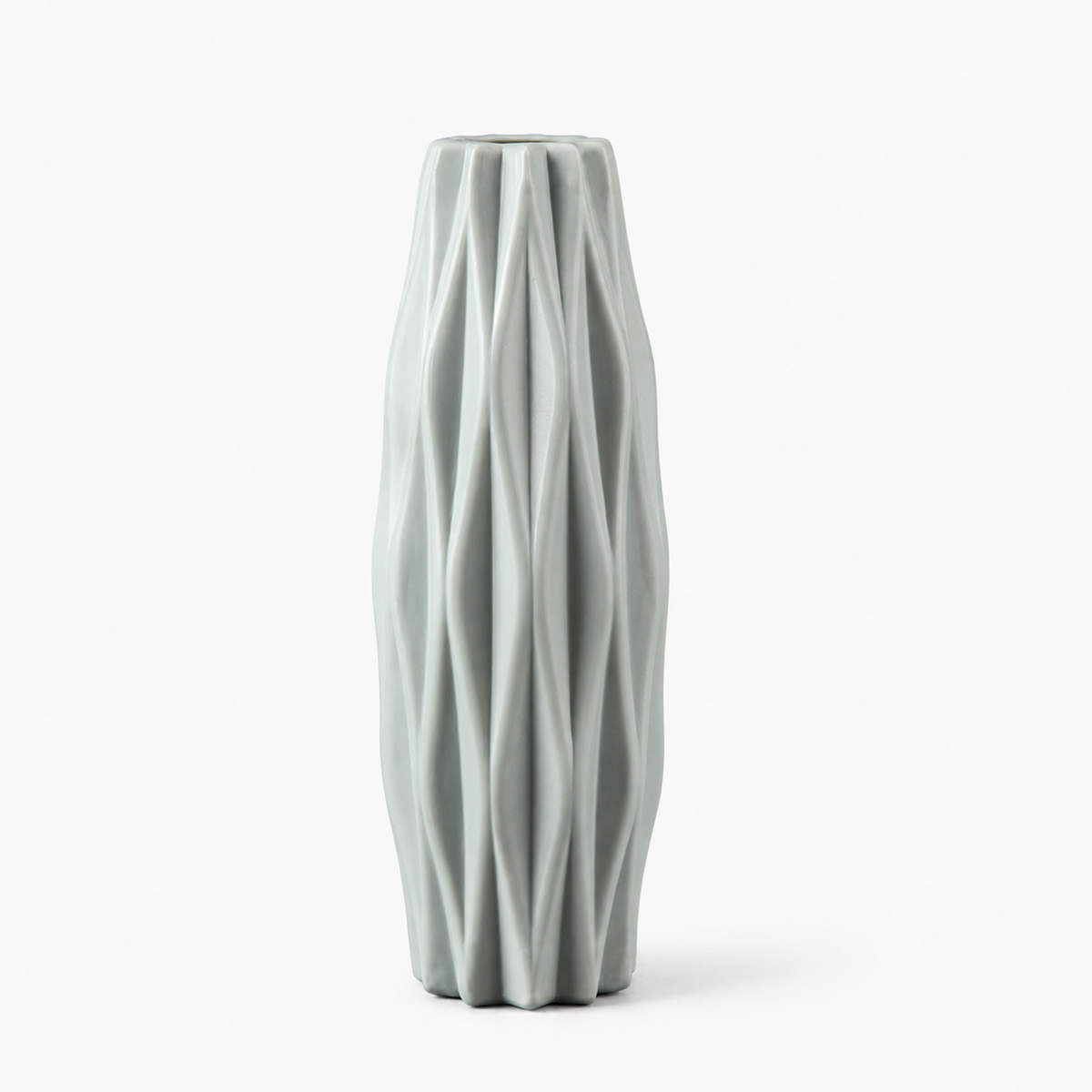 Nordic Geometric Plastic Vase 21 cm