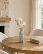 Nordic Geometric Plastic Vase 21 cm