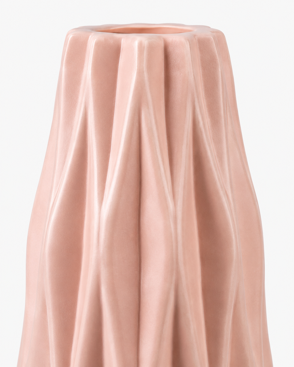 Nordic Geometric Plastic Vase 21 cm