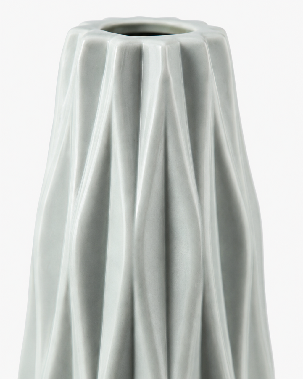 Nordic Geometric Plastic Vase 21 cm