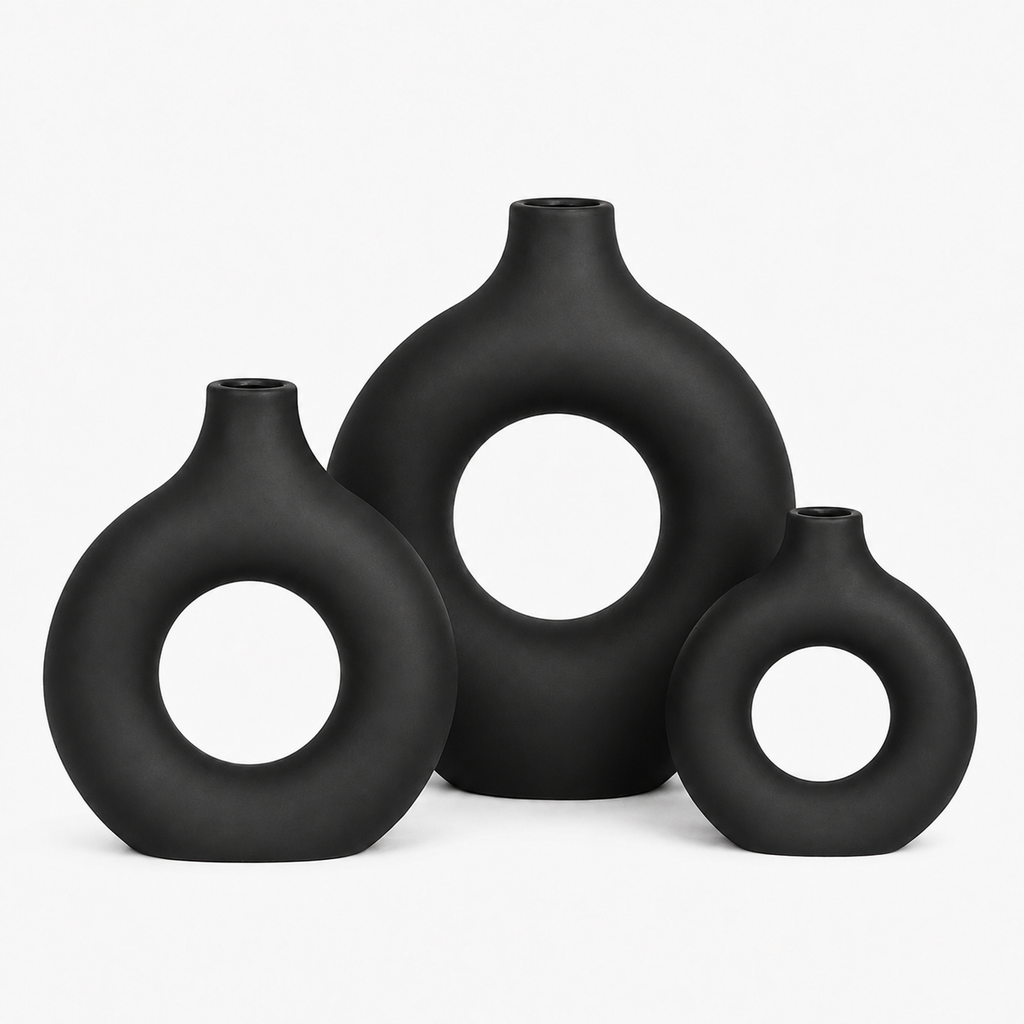 Modern Donut Shape Vase