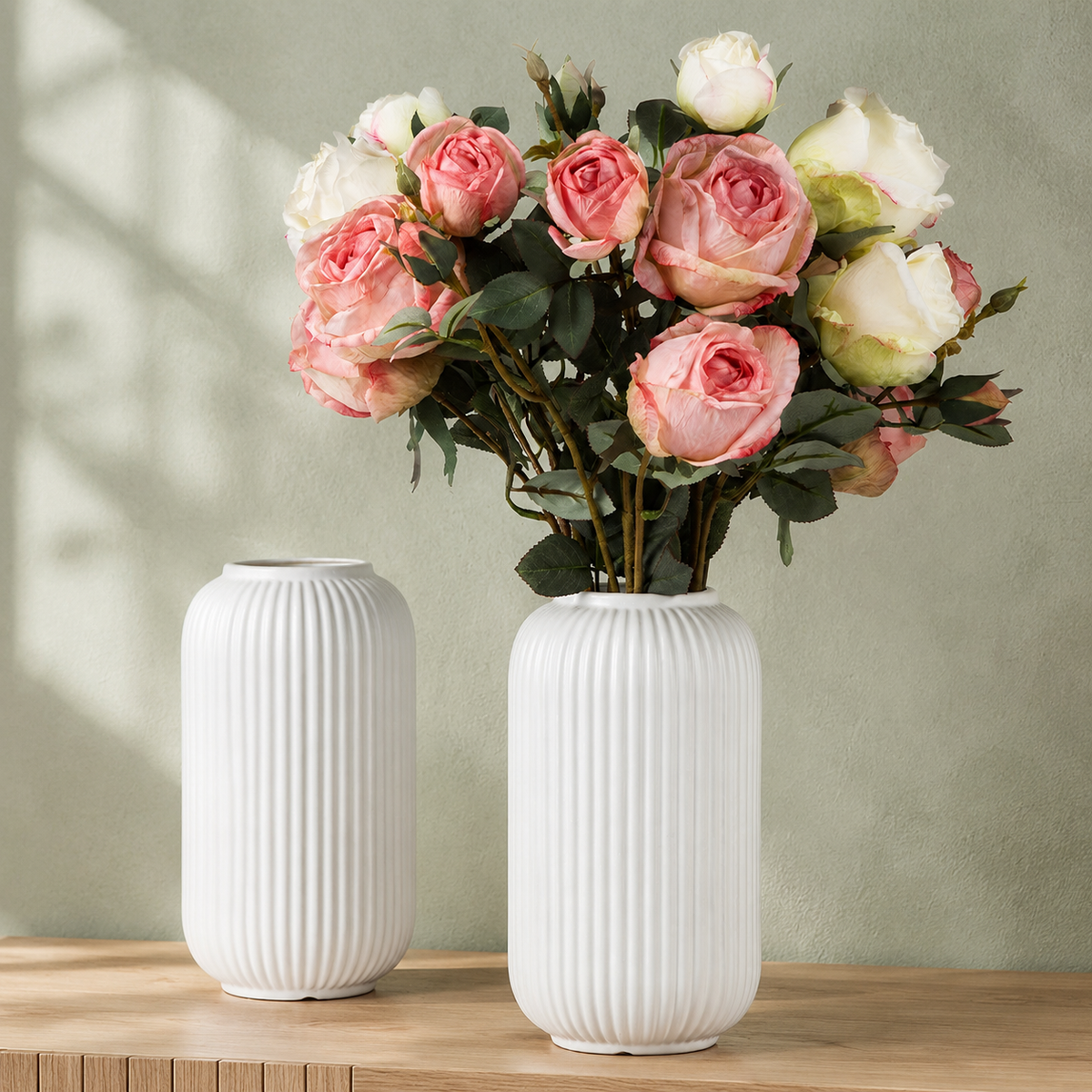 Rounded Lantern Inspired Vase
