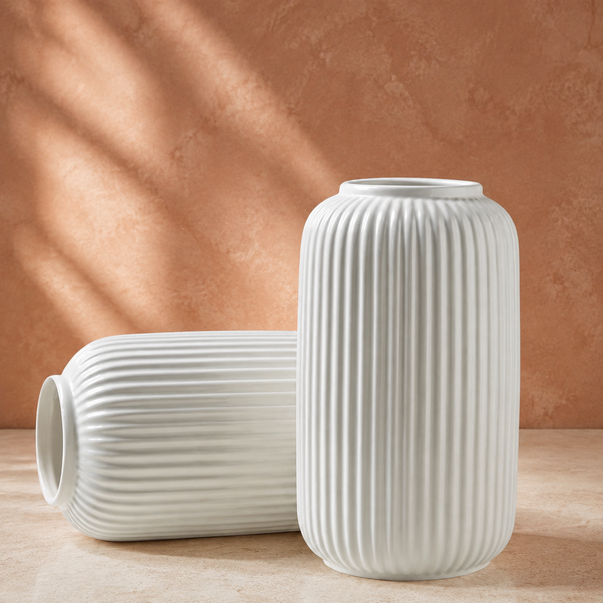 Rounded Lantern Inspired Vase