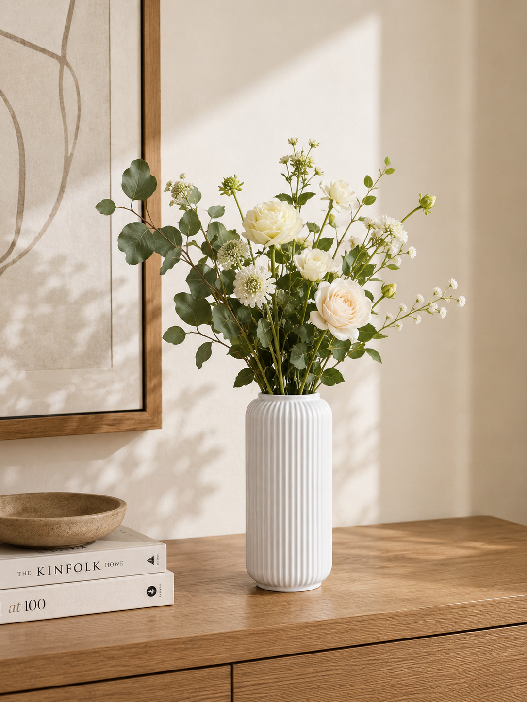 Rounded Lantern Inspired Vase