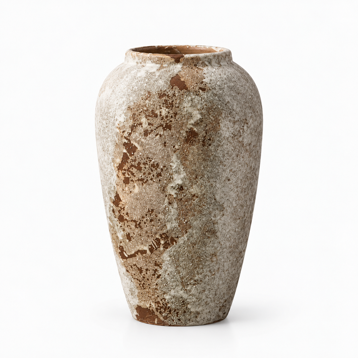 Retro Textured Ceramic Decorative Vase