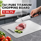 Pure Titanium Cutting Board 29 × 20 cm