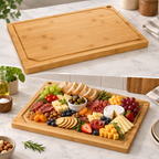 Oversized Bamboo Stove Top Cover Cutting Board