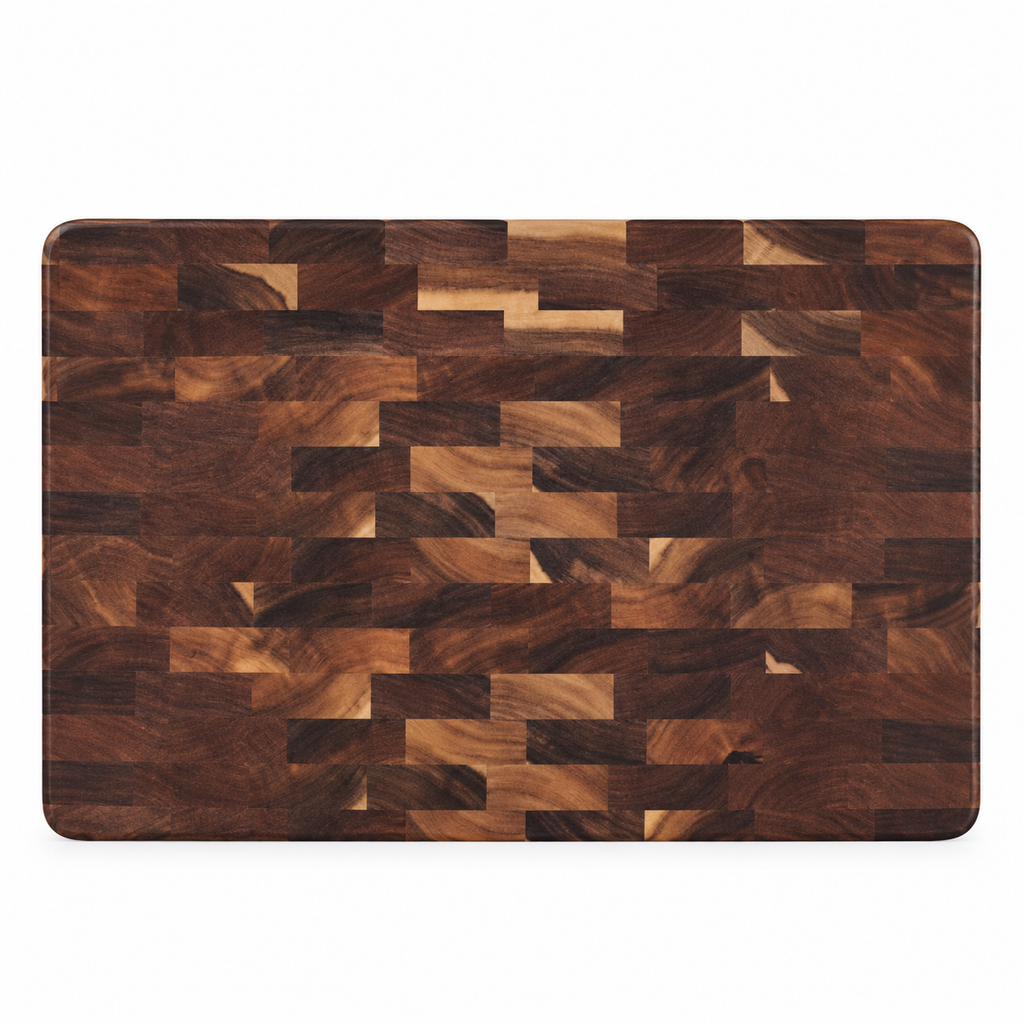 Acacia Wood Checkerboard Cutting Board