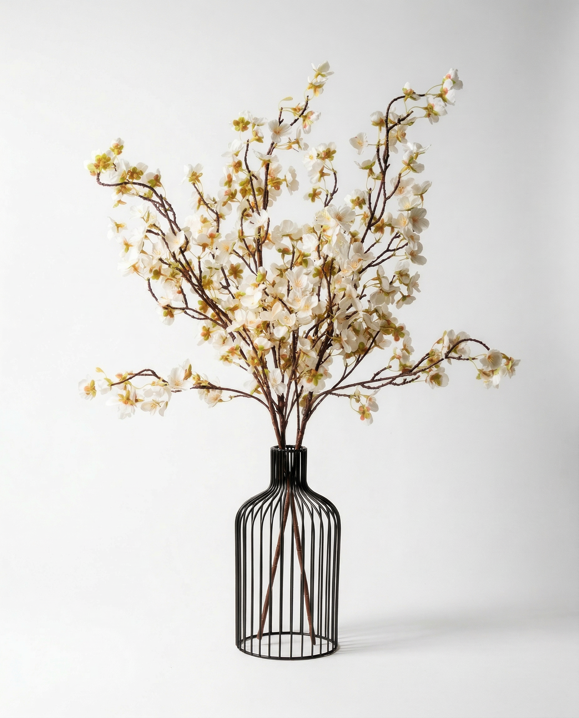 Faux Blossom Branch - WHITE (3 STEMS)